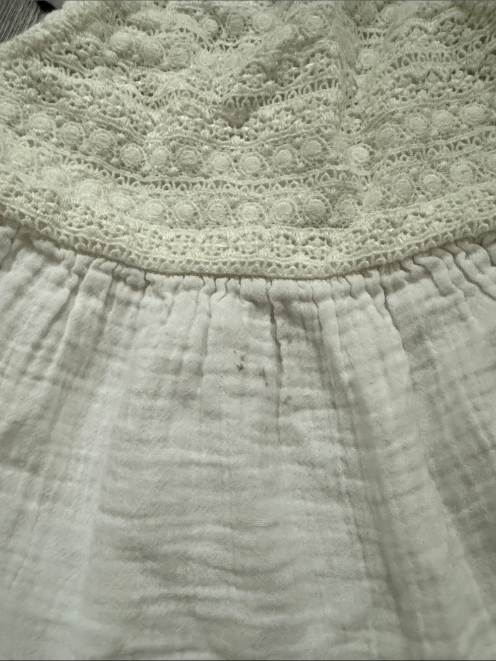 Bundle Cat & Jack Girls' Smocked Tank & Short Set - White and Hot Pink - Picture 5 of 7